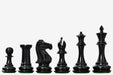 Old Romeo Staunton chess pieces, genuine ebony and boxwood, hand carved in India