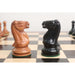 Ebony and antiqued boxwood 1849 Cooke Type Staunton knights compared