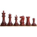 Bud rosewood 1849 Original Staunton army lined up