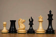 Sterling Chess 1849 Original Staunton Heavy chess pieces in genuine ebony and boxwood, 95mm king