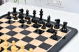 Repro 1849 Original Staunton chess pieces with a 95mm king in genuine ebony