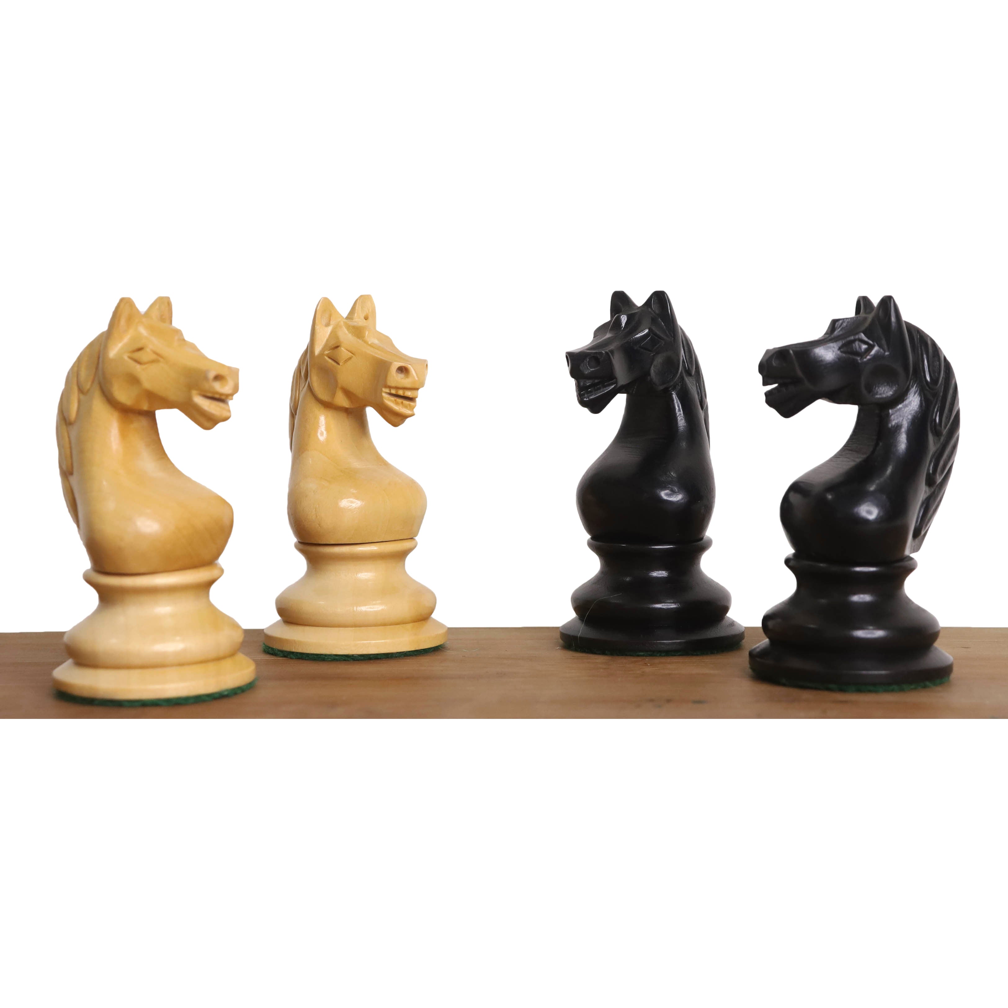 1933 Botvinnik Flohr-I Soviet 91mm Chess Pieces