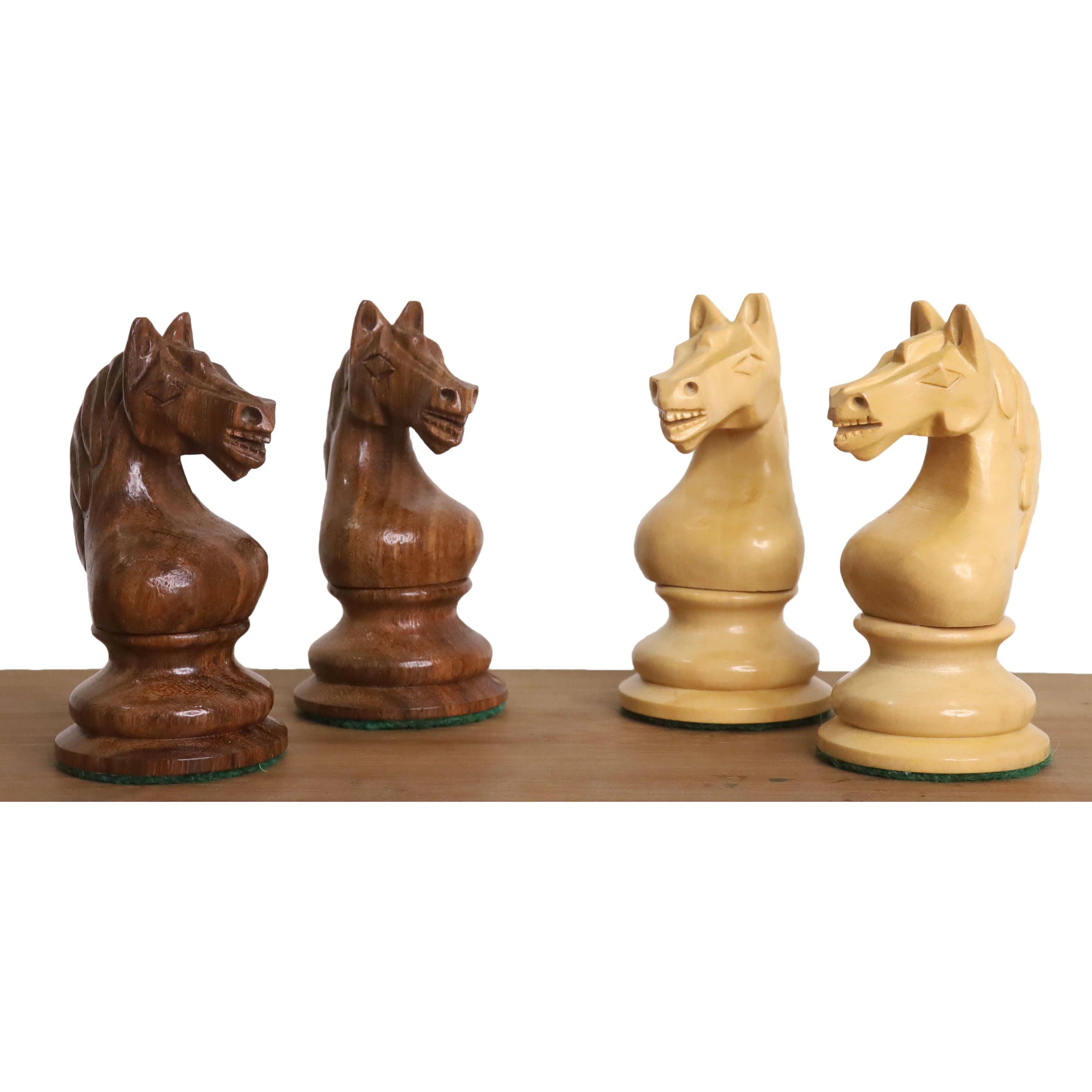 1933 Botvinnik Flohr-I Soviet 91mm Chess Pieces