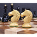 1950s' Soviet Latvian Reproduced 102mm Chess Pieces