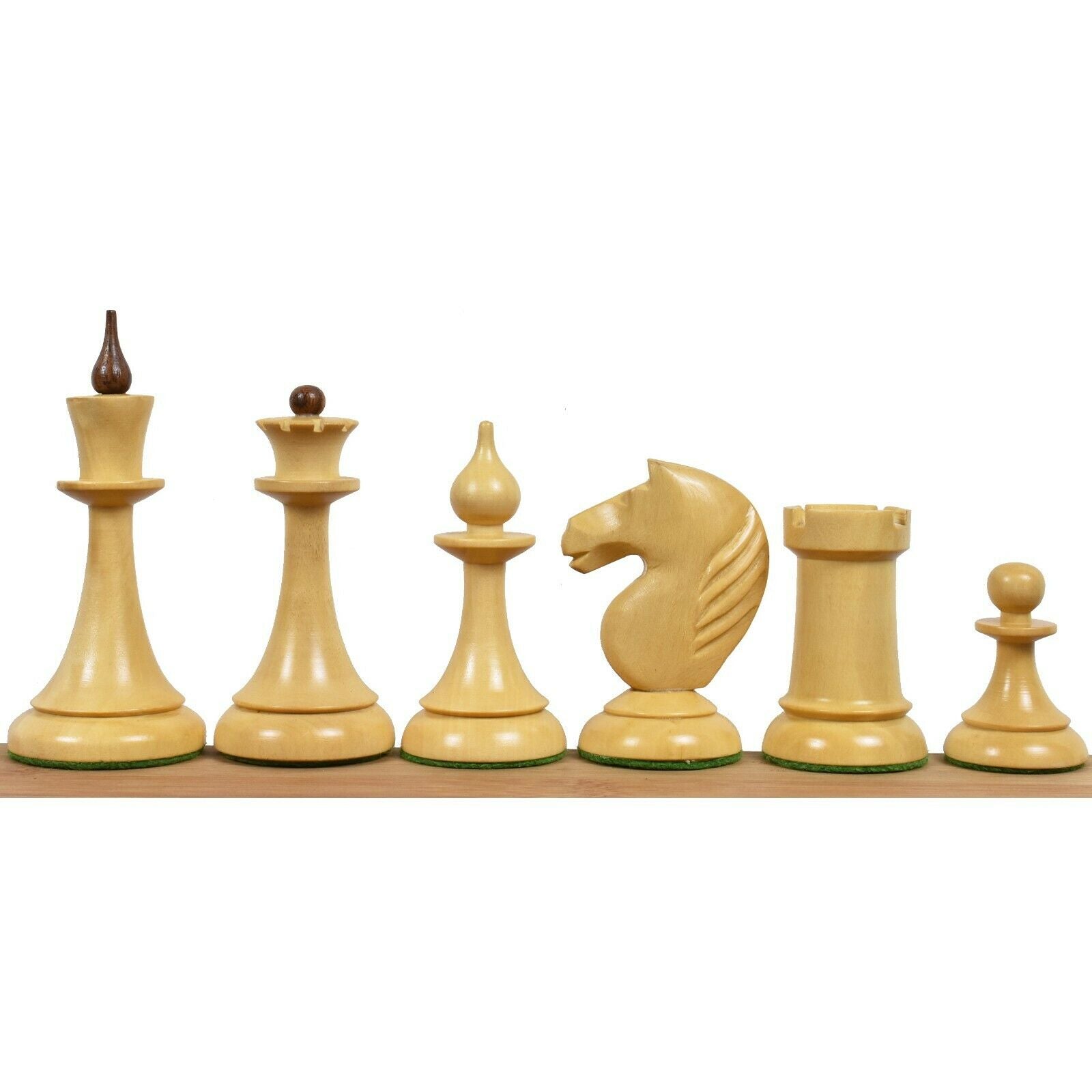 1950s' Soviet Latvian Reproduced 102mm Chess Pieces