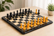 1972 Fischer Spassky antique boxwood reproduction chess pieces, Australia