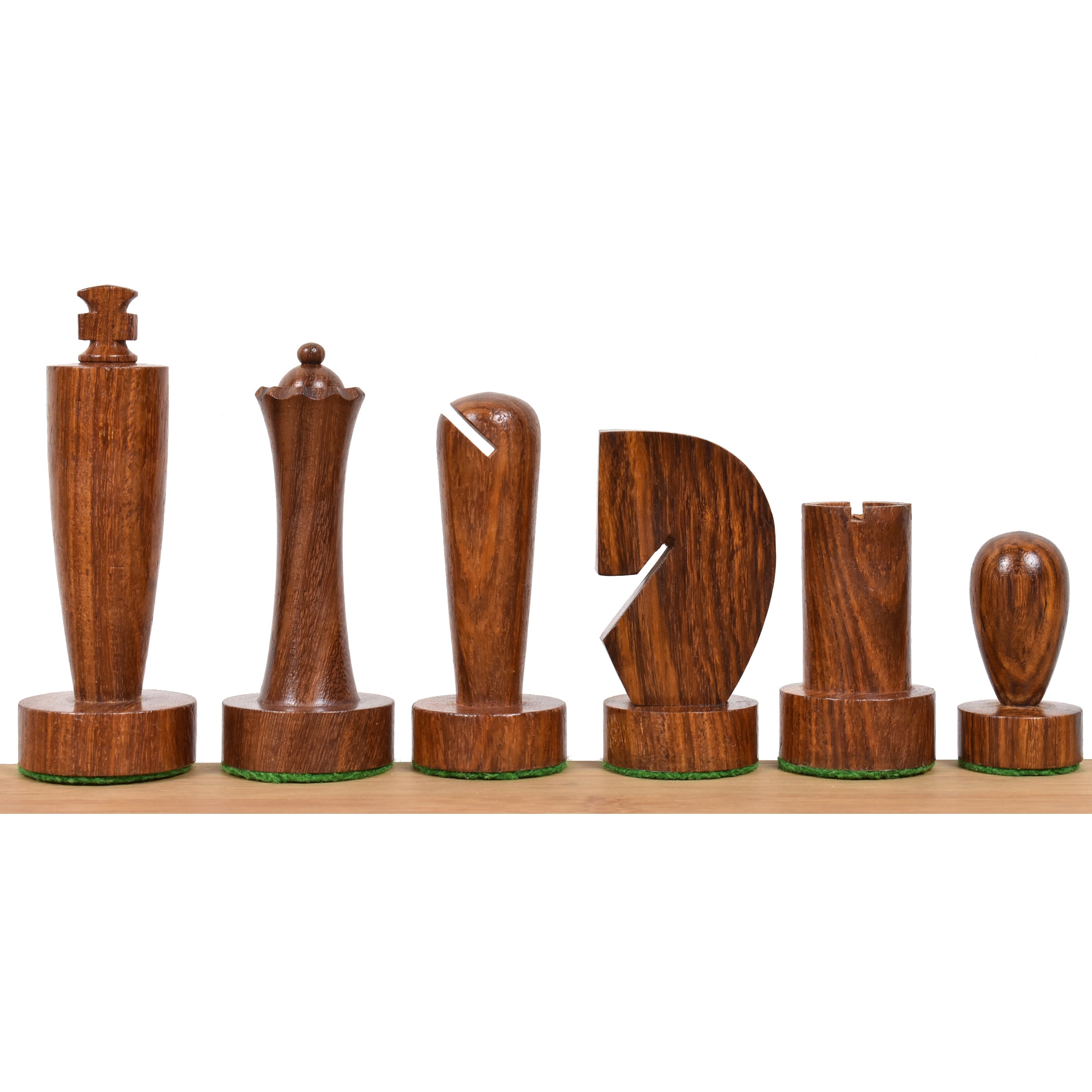 Berliner Modern Minimalist 98mm Chess Pieces