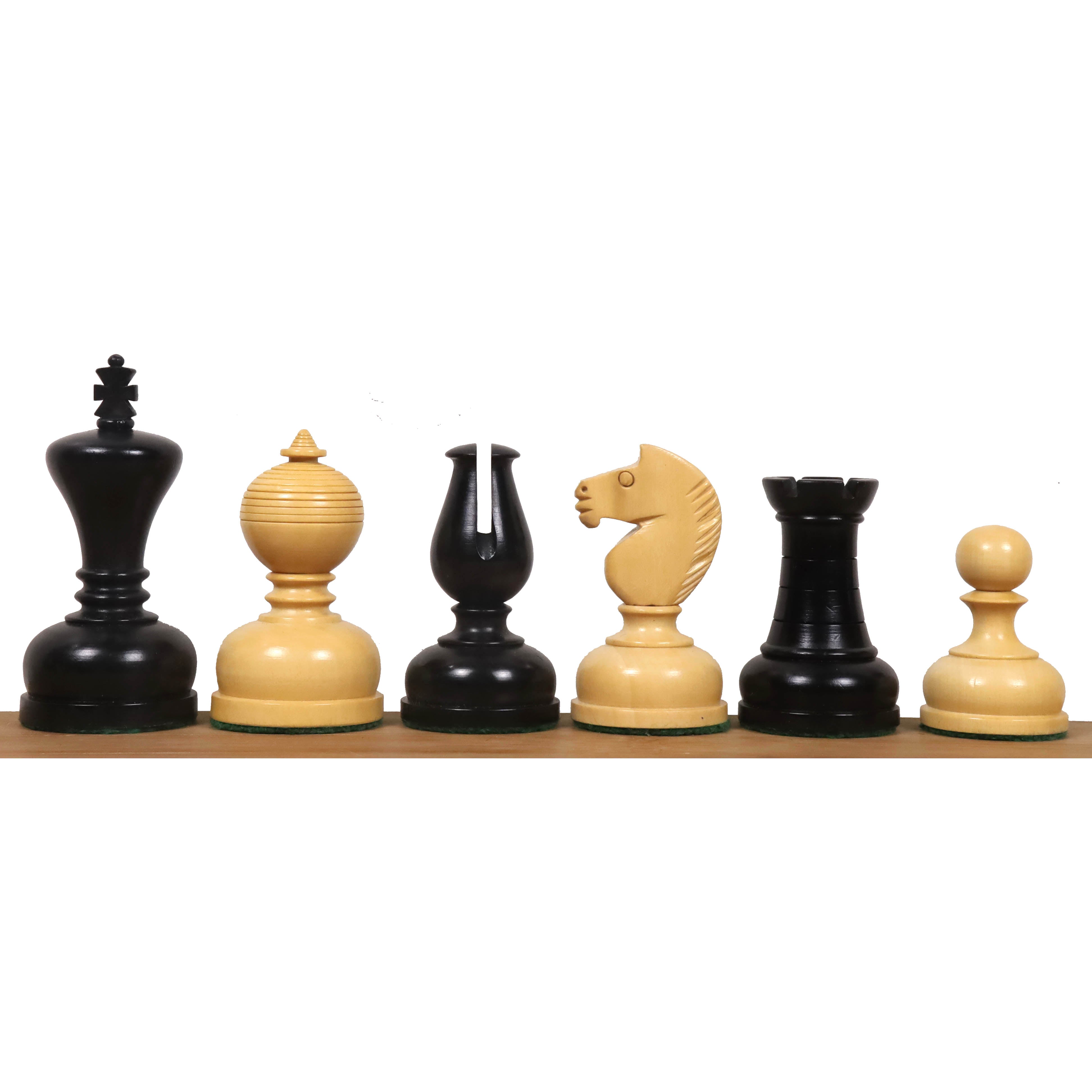 Library Series Staunton 79mm Chess Pieces