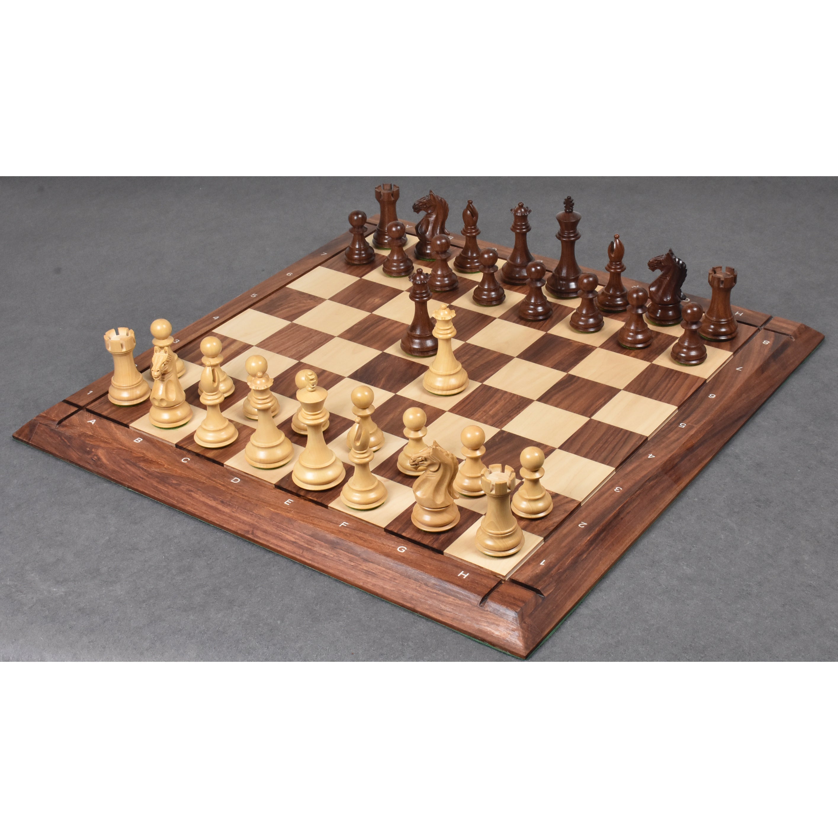 Fierce Knight Staunton 102mm Chess Pieces