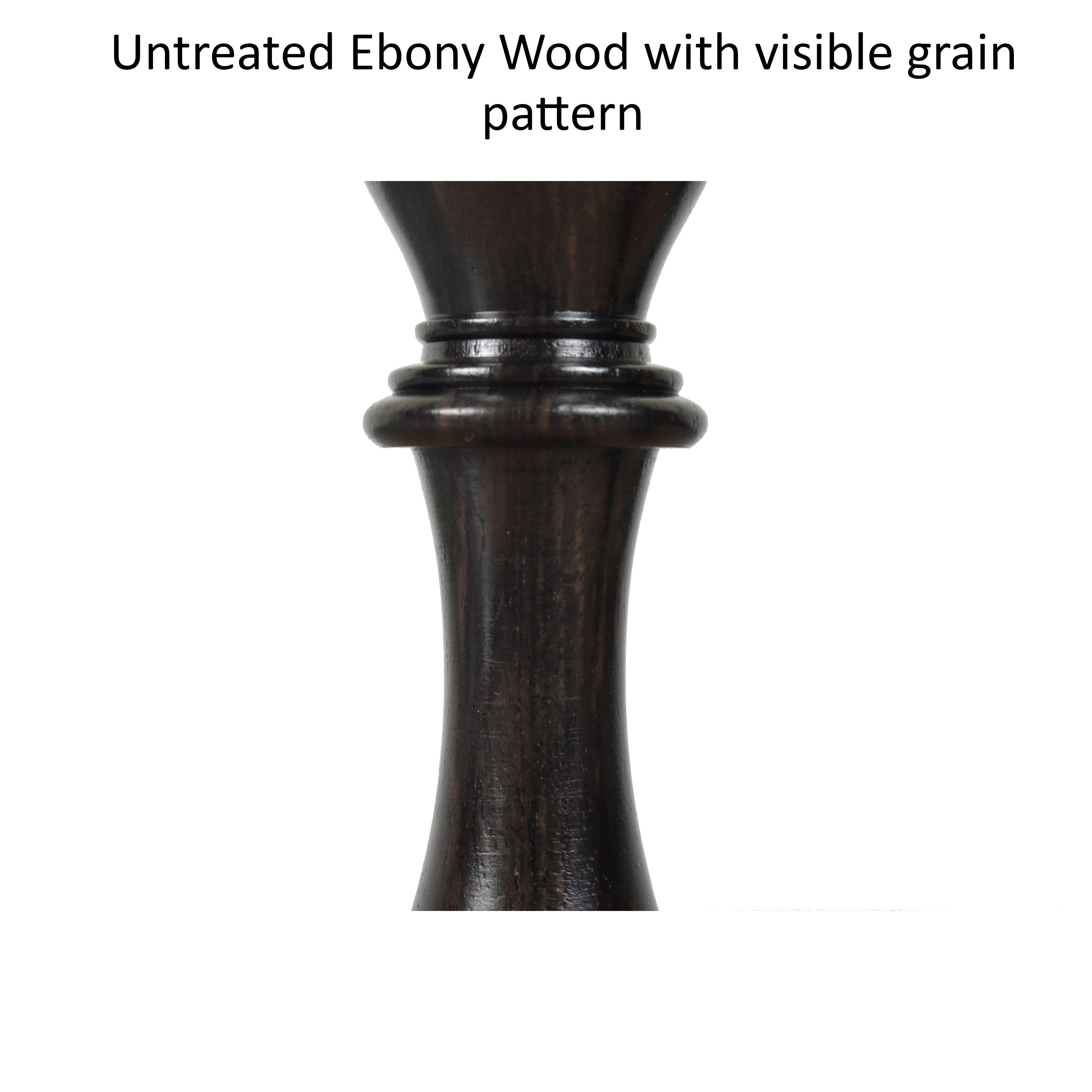 Chamfered Base Staunton 104mm Chess Pieces