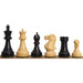 Professional Staunton Chessnut Air Sensor Compatible Ebonised 76mm Chess Pieces