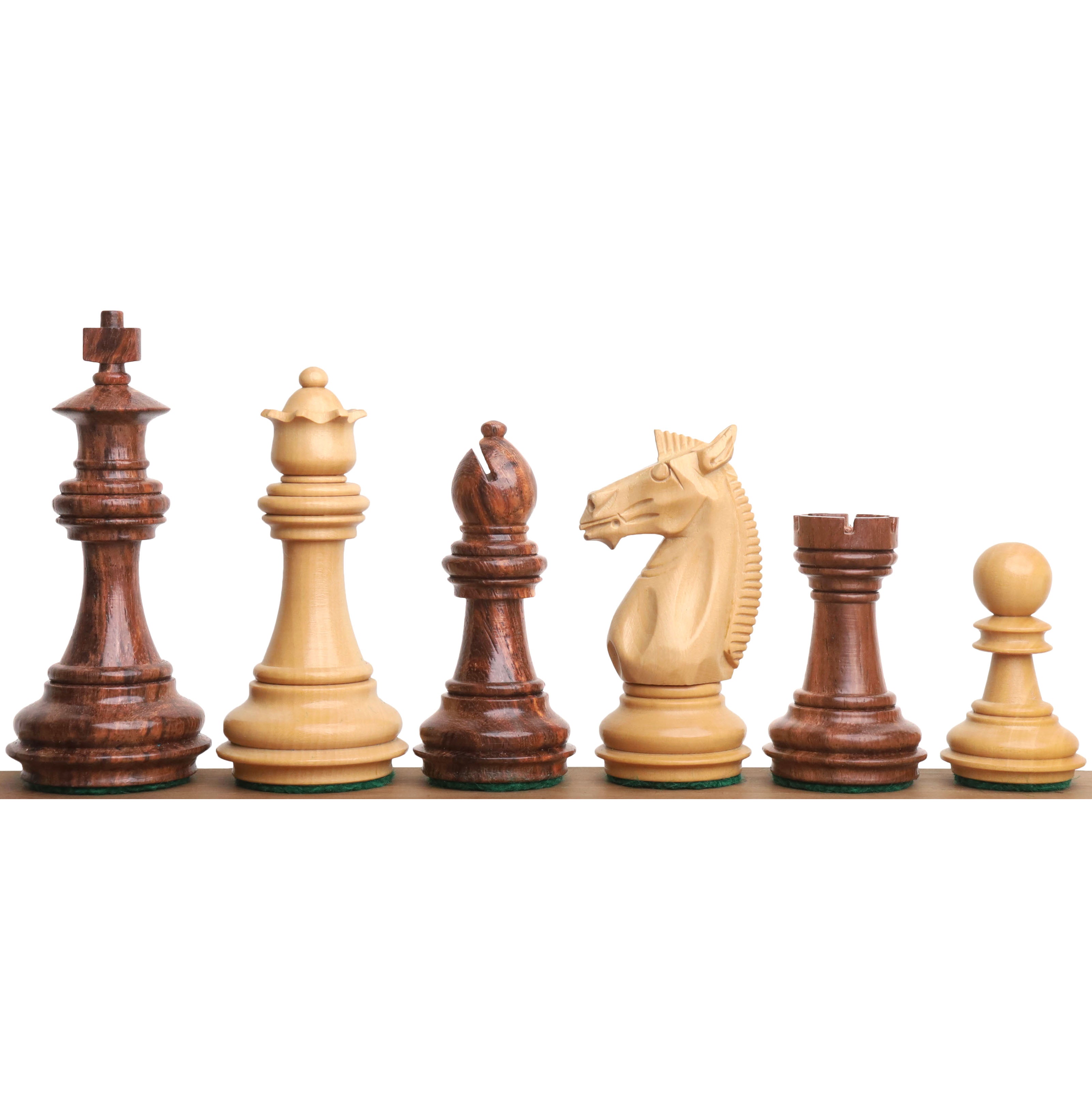 Meghdoot Series Staunton 86mm Chess Pieces