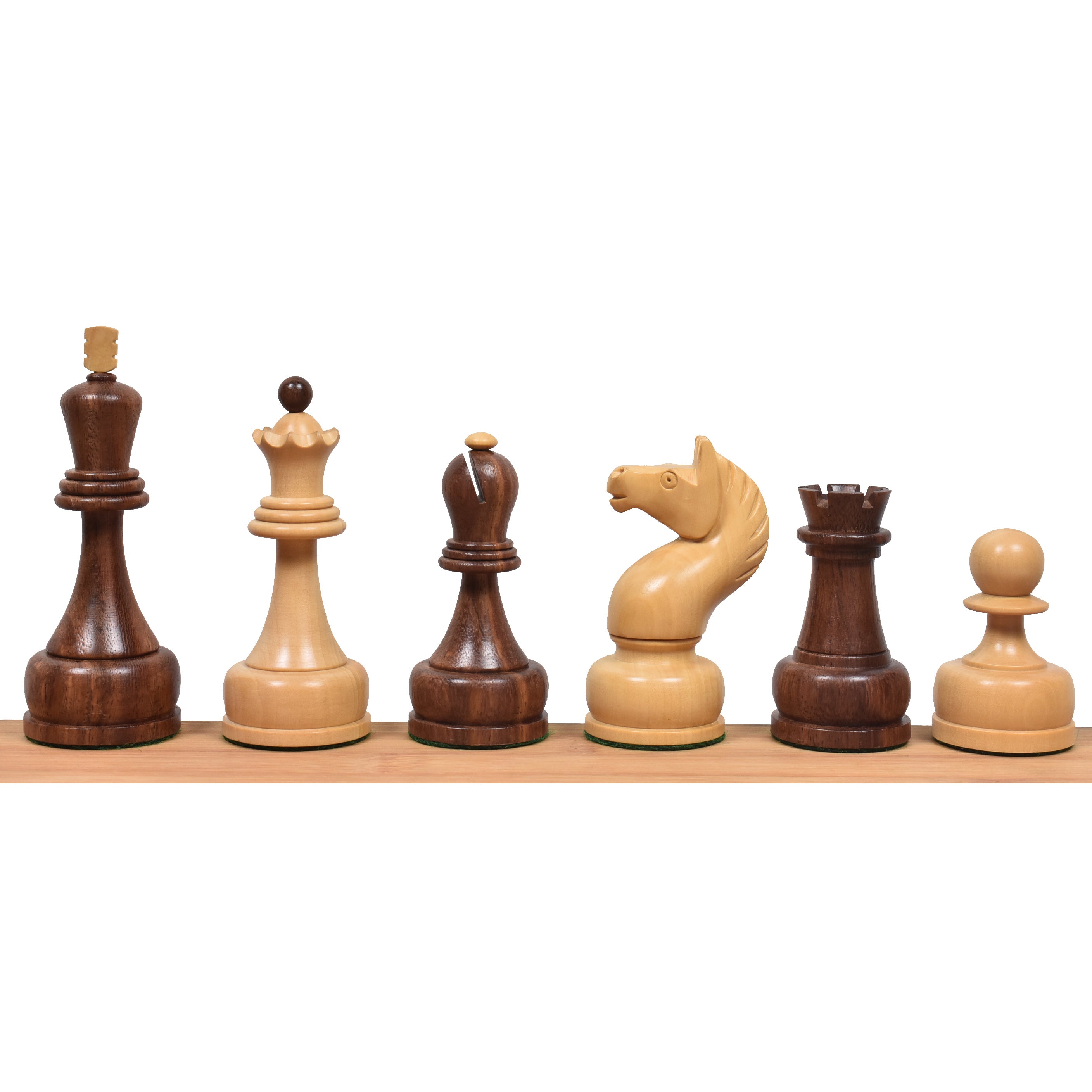1960s' Soviet Championship Tal 102mm Chess Pieces