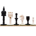 English Series Pre-Staunton Camel Bone 92mm Chess Pieces