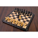 Ebony and Boxwood chessmen, 83mm king