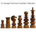 St. George Pre-Staunton Calvert 108mm Chess Pieces