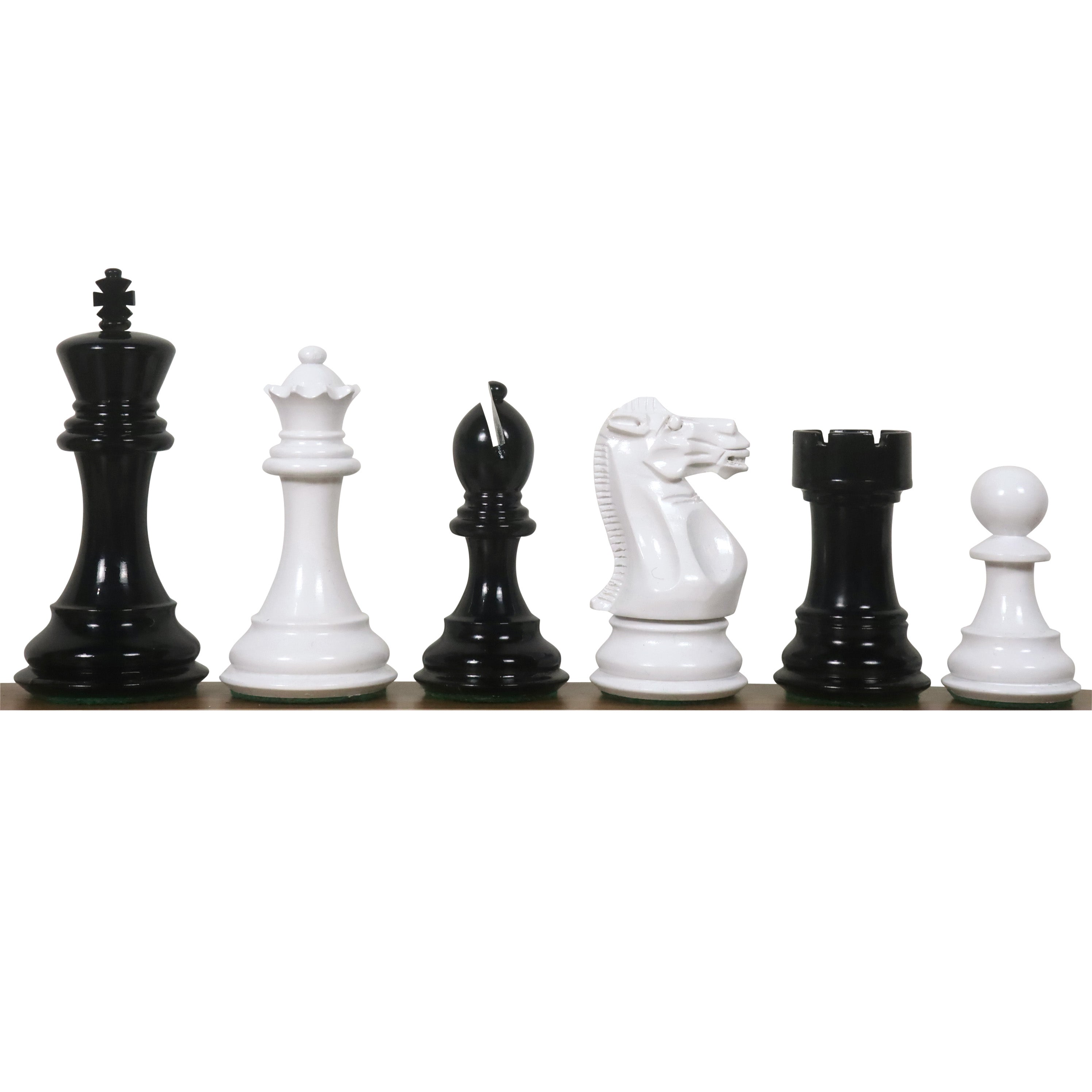 Pro Staunton Painted Boxwood 104mm Chess Pieces