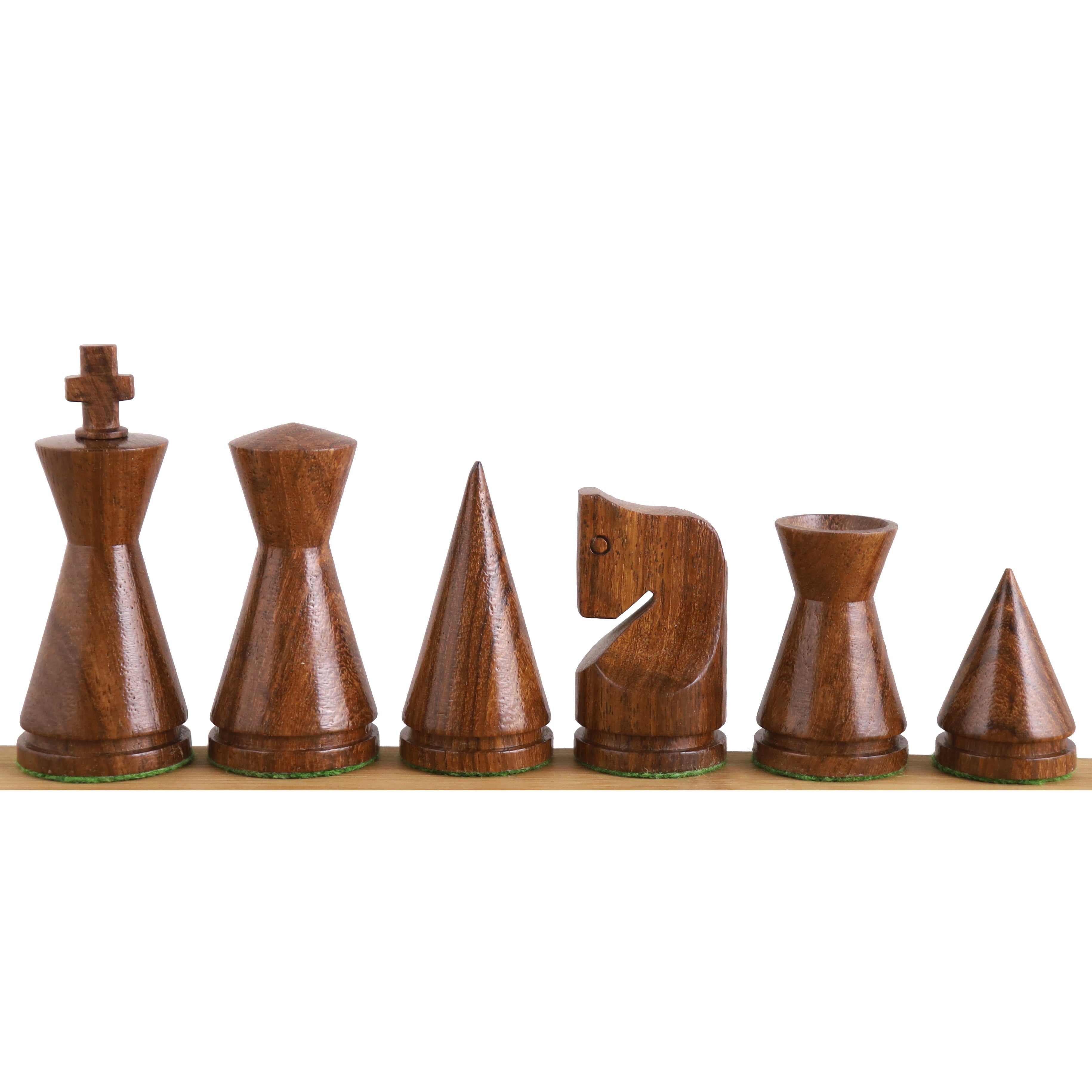 Russian Poni Minimalist 78mm Chess Pieces
