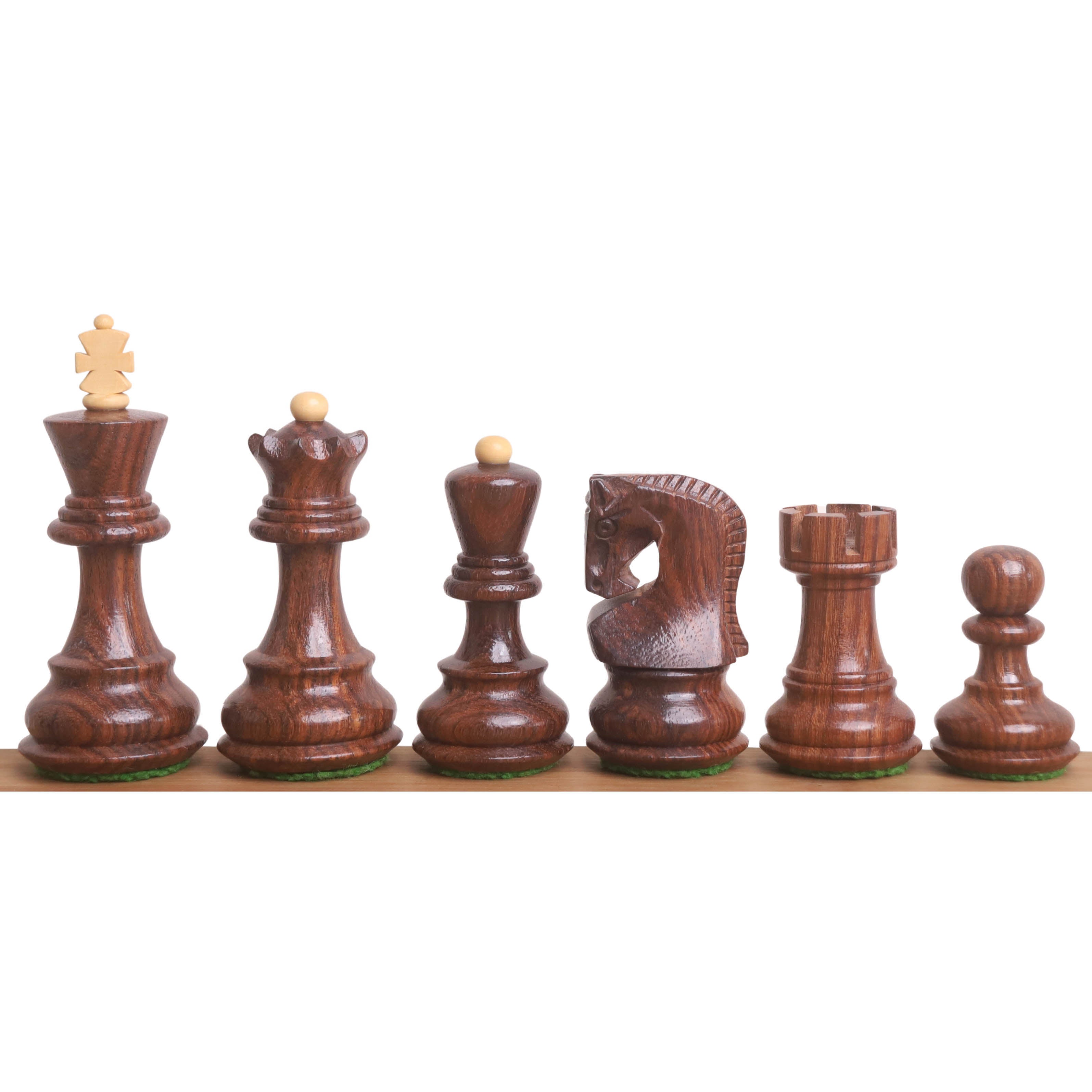 Golden Rosewood king on a 32mm base