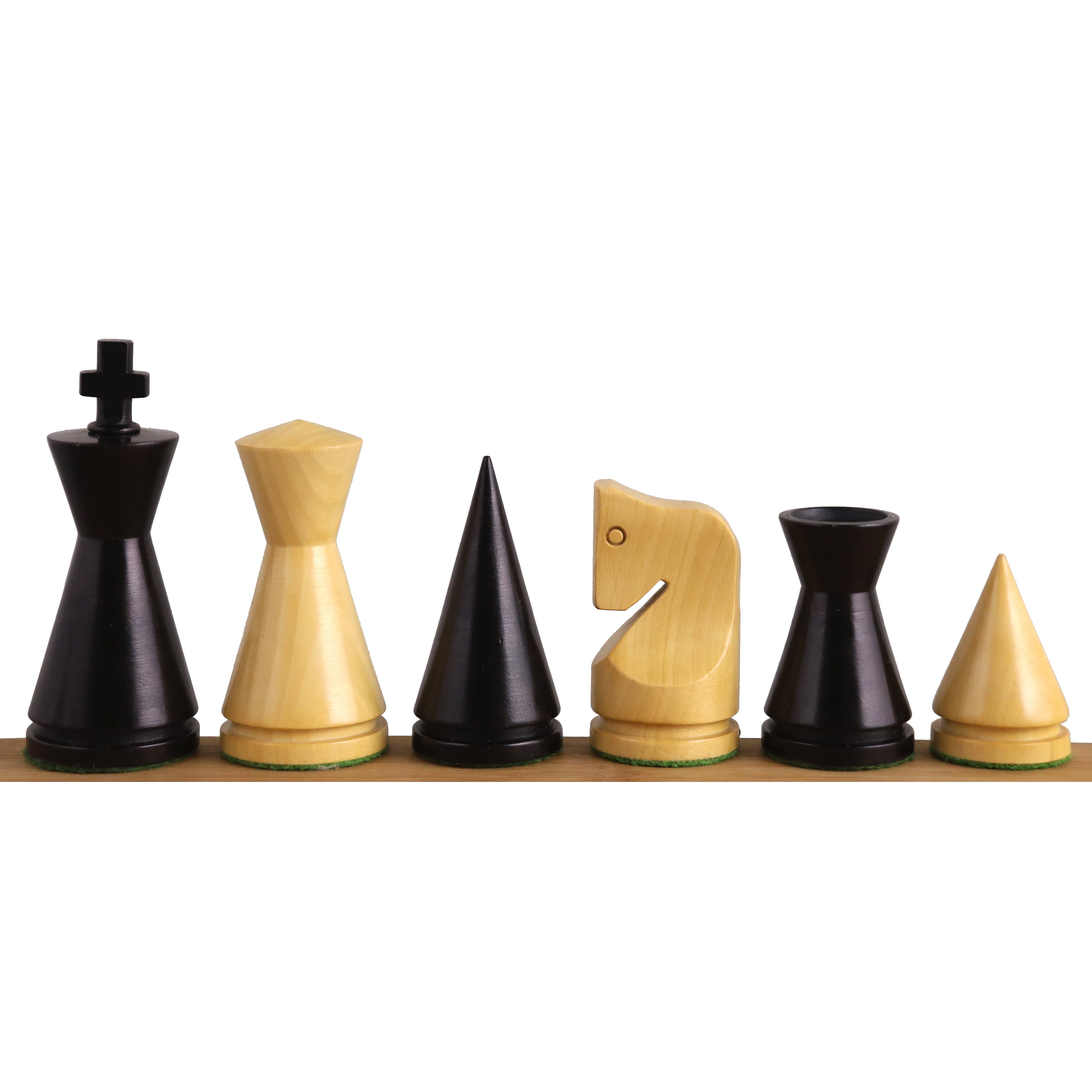 Russian Poni Minimalist 78mm Chess Pieces