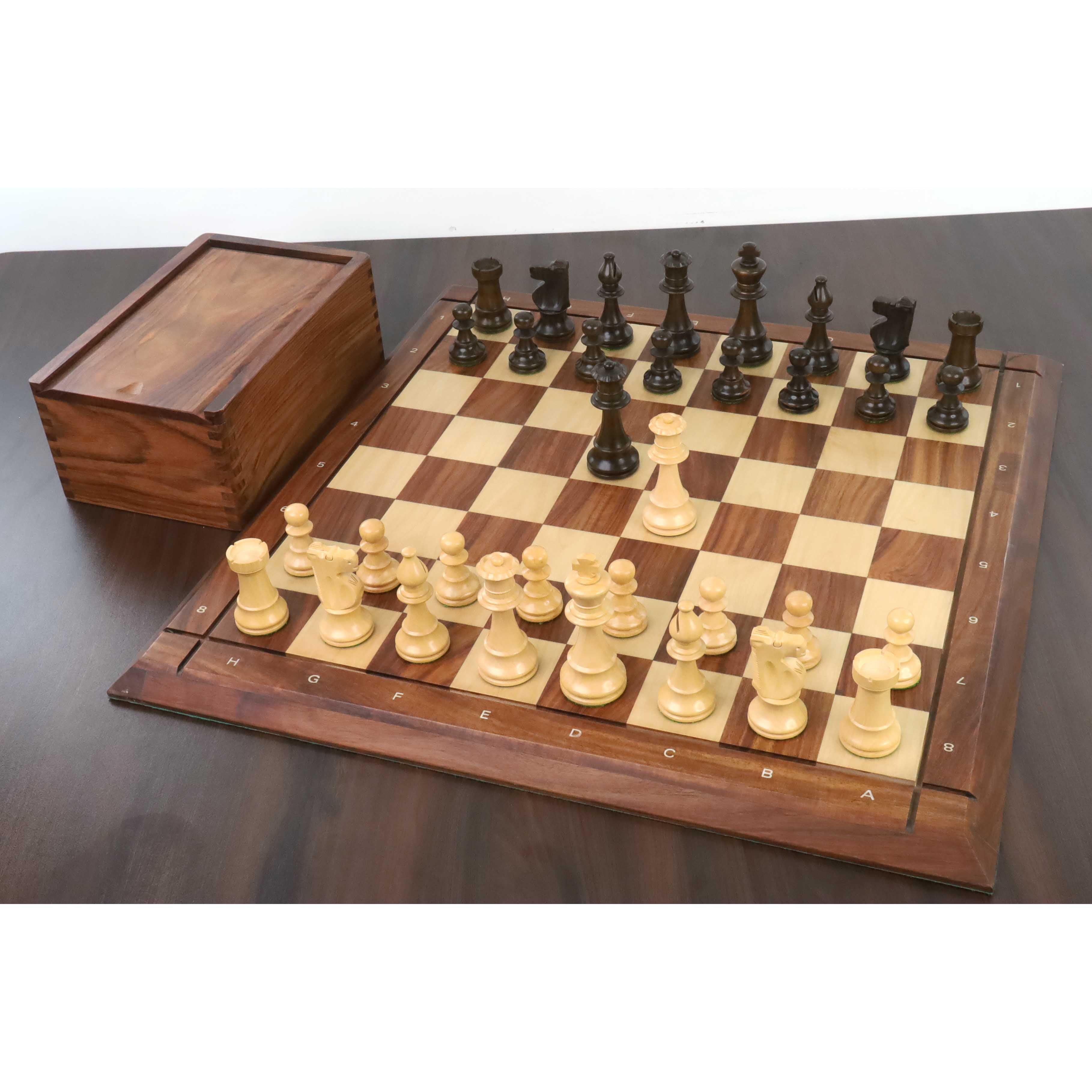 Improved French Lardy 98mm Chess Pieces