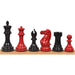Pro Staunton Painted Boxwood 104mm Chess Pieces