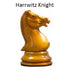 1852-55 Harrwitz Staunton 91mm Chess Pieces