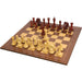 Avant Garde Staunton chess pieces in bud rosewood, 117mm king