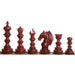 34 piece chessmen set in Bud Rosewood and Boxwood