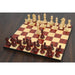 Bud Rosewood and Boxwood chessmen, 99mm king