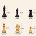 Craftsman Staunton 98mm Chess Pieces