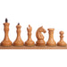 34 piece chessmen set in Rosewood and Antiqued Boxwood