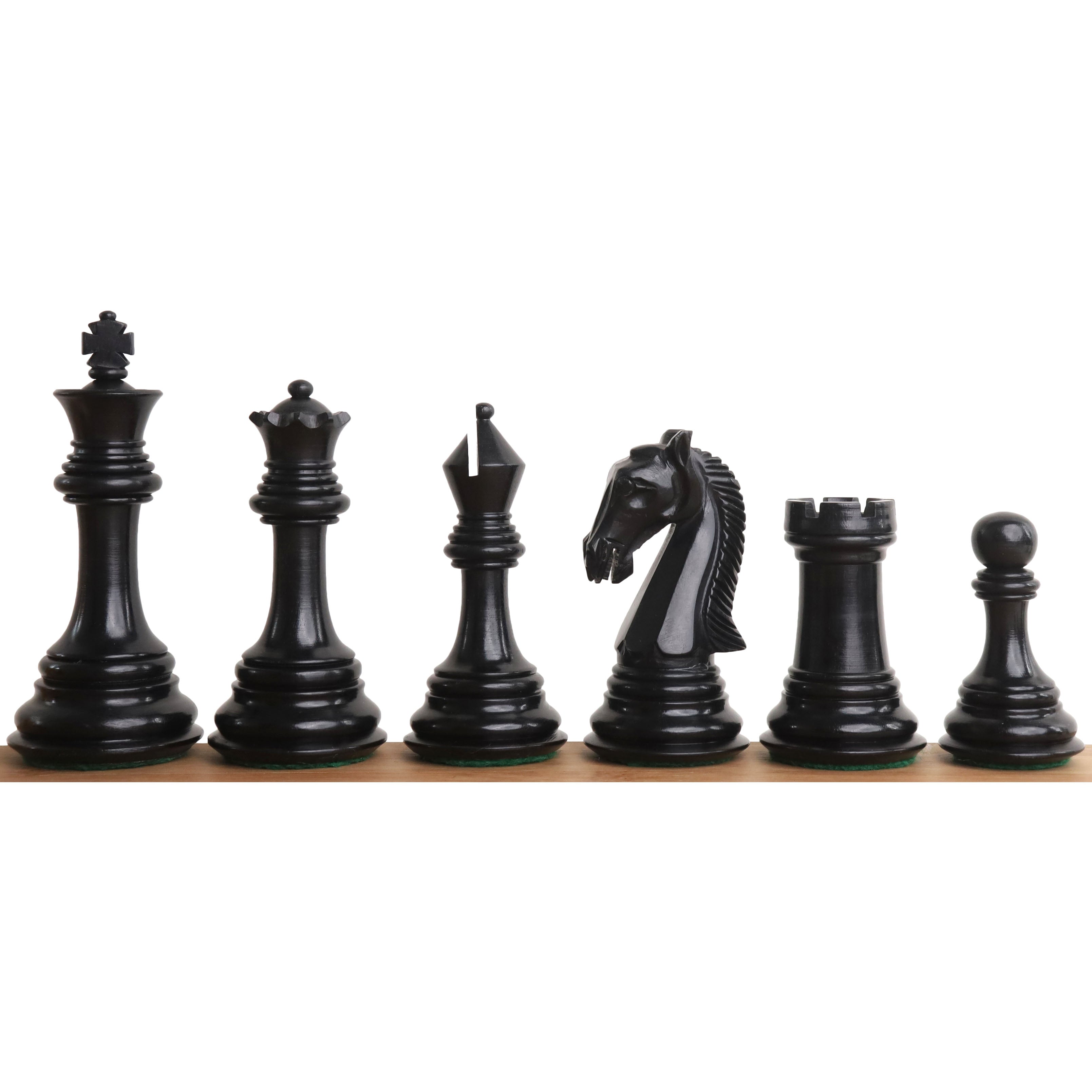 New Columbian Staunton 98mm Chess Pieces