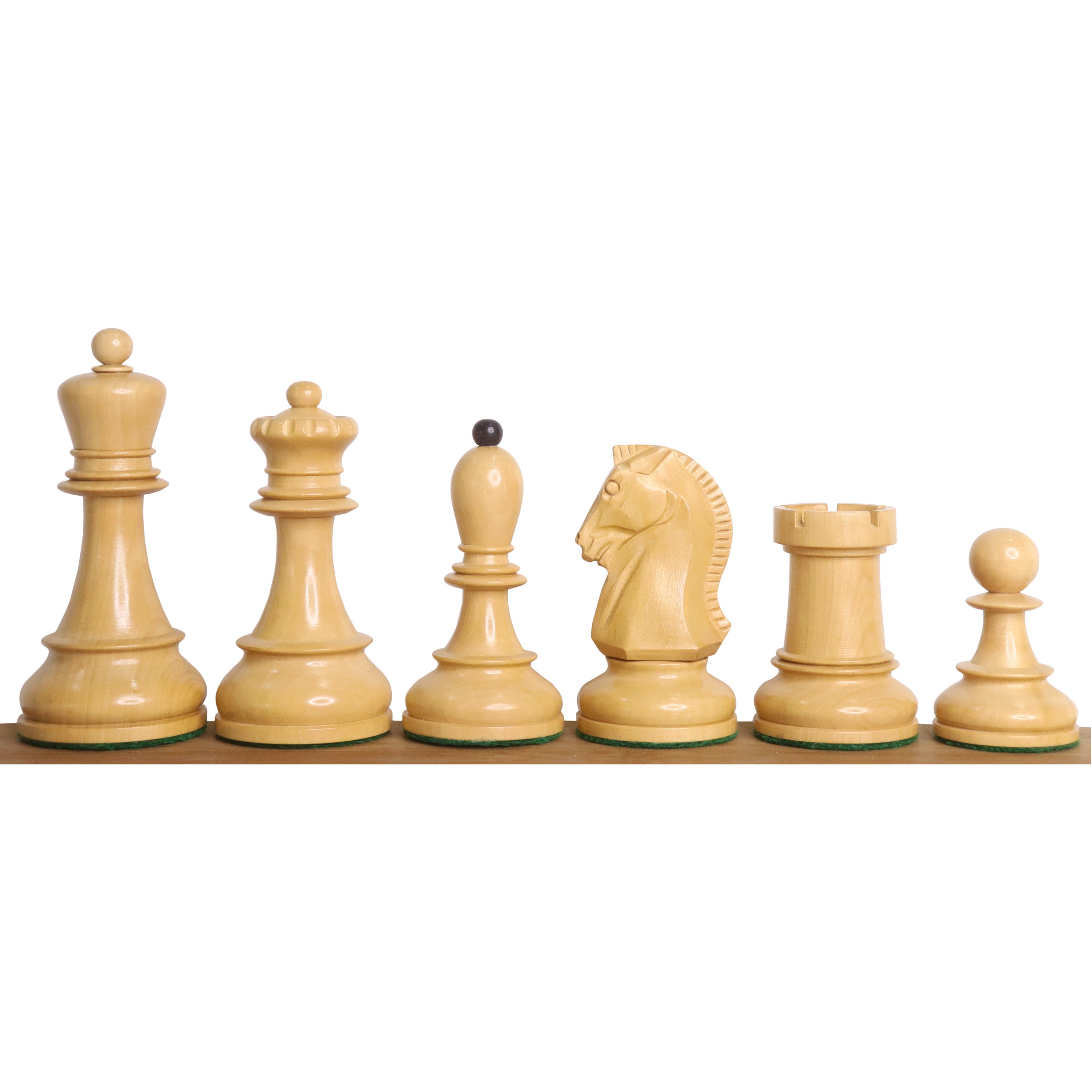 Knight and rook from the Mahogany Stained chessmen