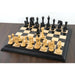 Avant Garde Staunton chess pieces in ebony wood, 117mm king