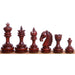 34 piece chessmen set in Bud Rosewood and Boxwood