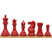 Pro Staunton Painted Boxwood 104mm Chess Pieces