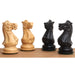 Ebony and Boxwood chessmen, 78mm king