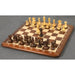 34 piece chessmen set in Golden Rosewood and Boxwood