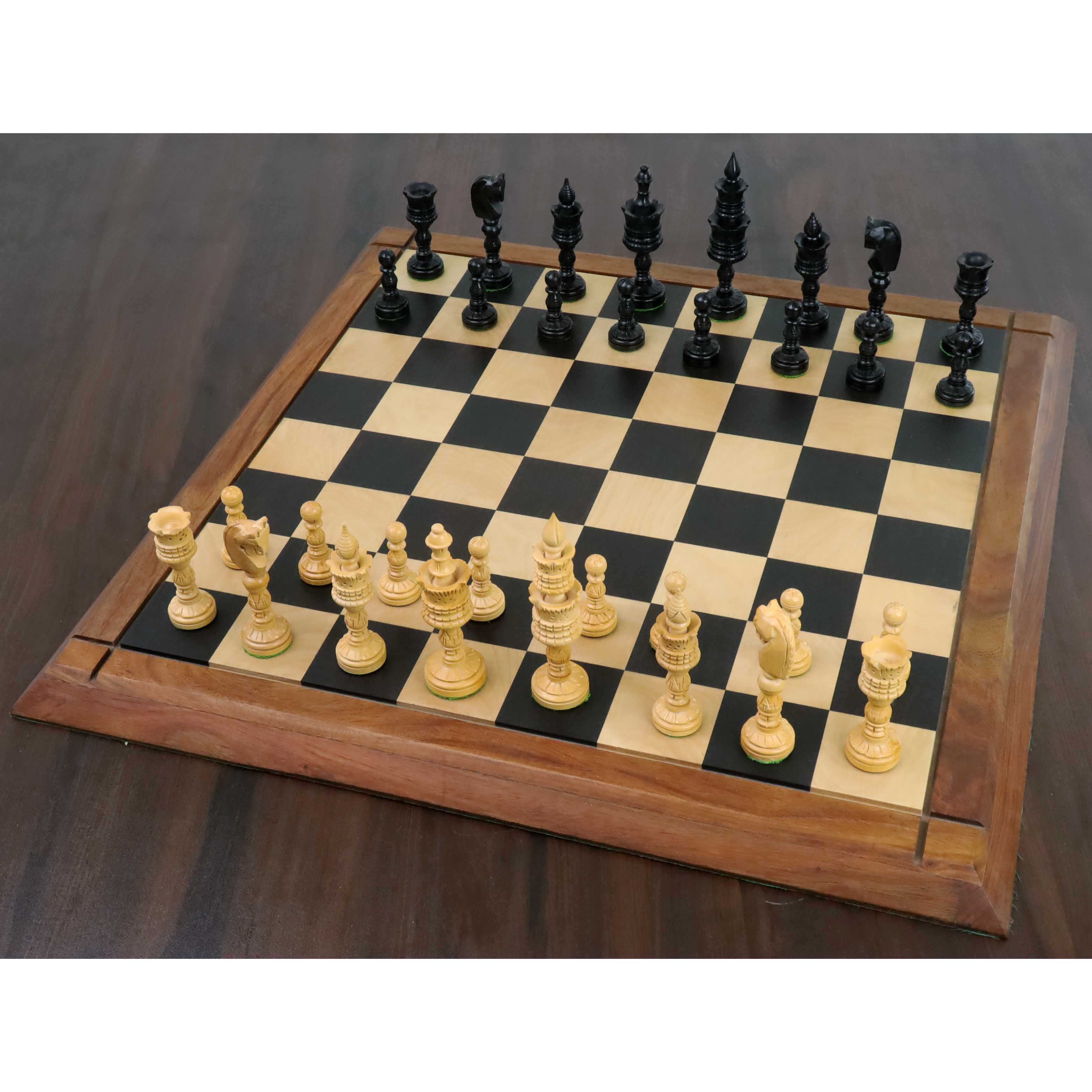 Ebony Lotus Series pieces in rank order