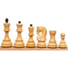Ebonised boxwood Russian Zagreb 59 pieces in rank order