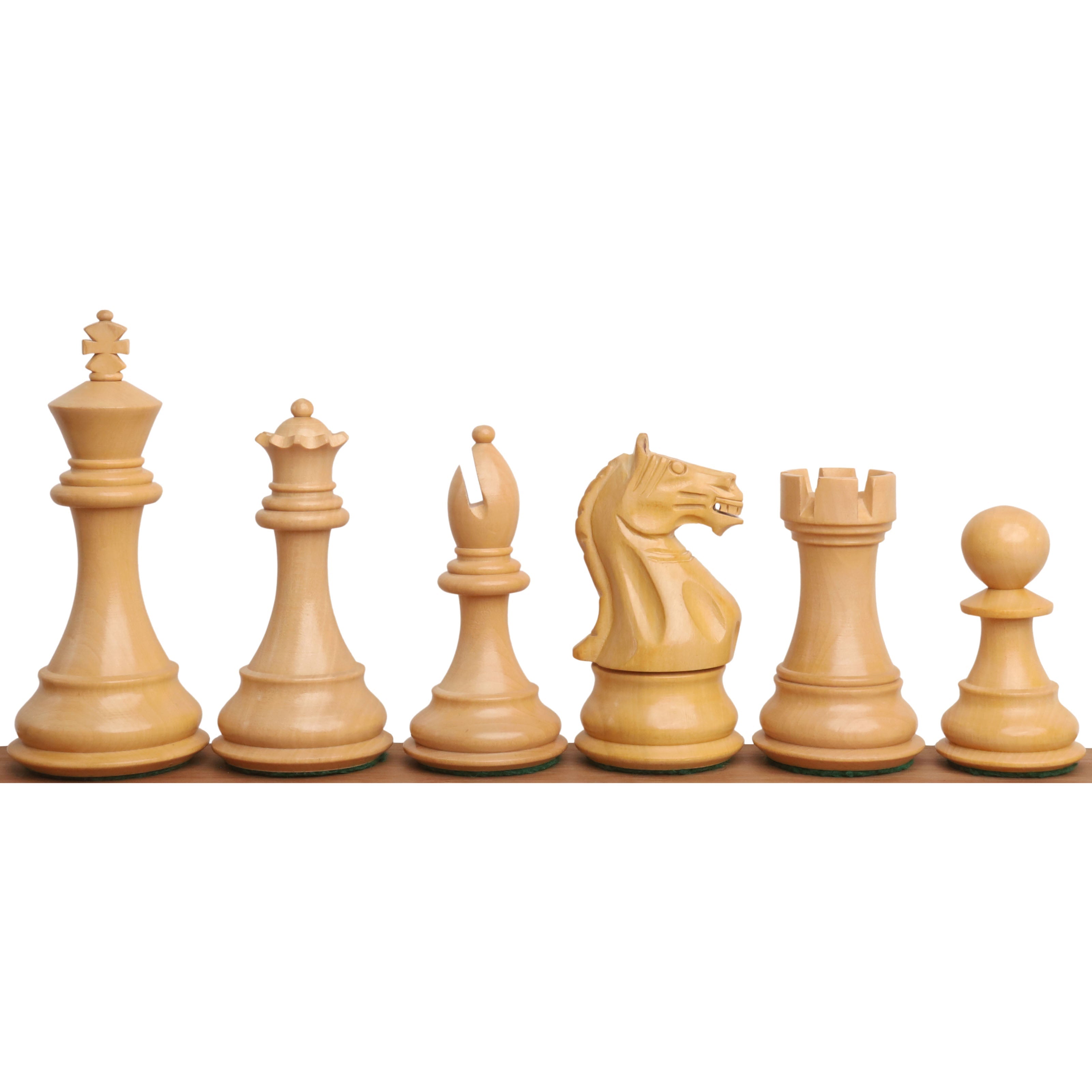 Fierce Knight Staunton 102mm Chess Pieces