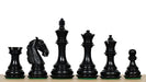 New Colombian Staunton chess pieces, genuine ebony and boxwood, hand carved in India