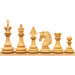 Carvers' Art chess pieces in ebony, 114mm king
