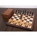 34 piece rosewood chessmen set