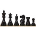Painted Lacquered Staunton 97mm Chess Pieces