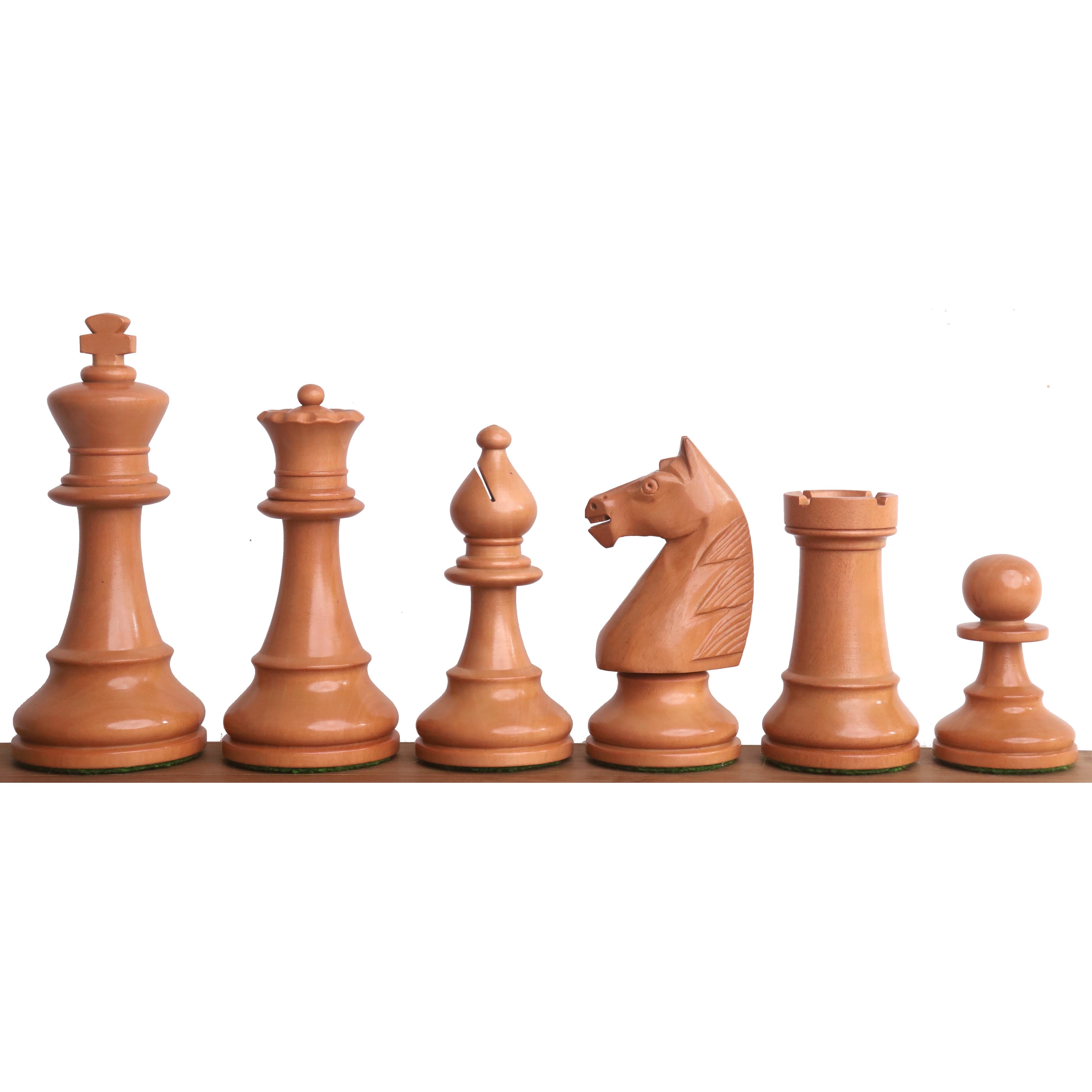 French Grandmaster's Staunton 104mm Chess Pieces