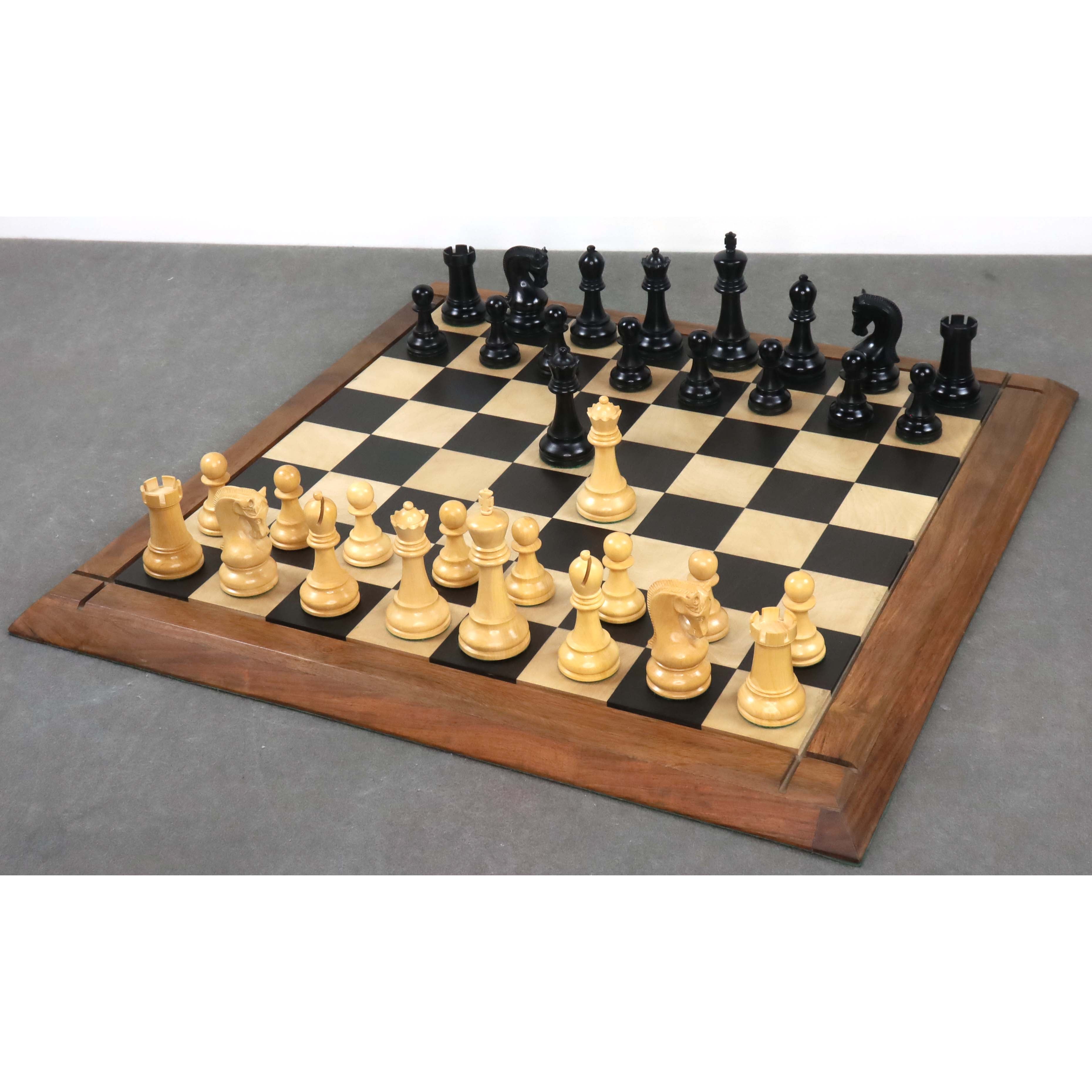 Leningrad Staunton 101mm Chess Pieces