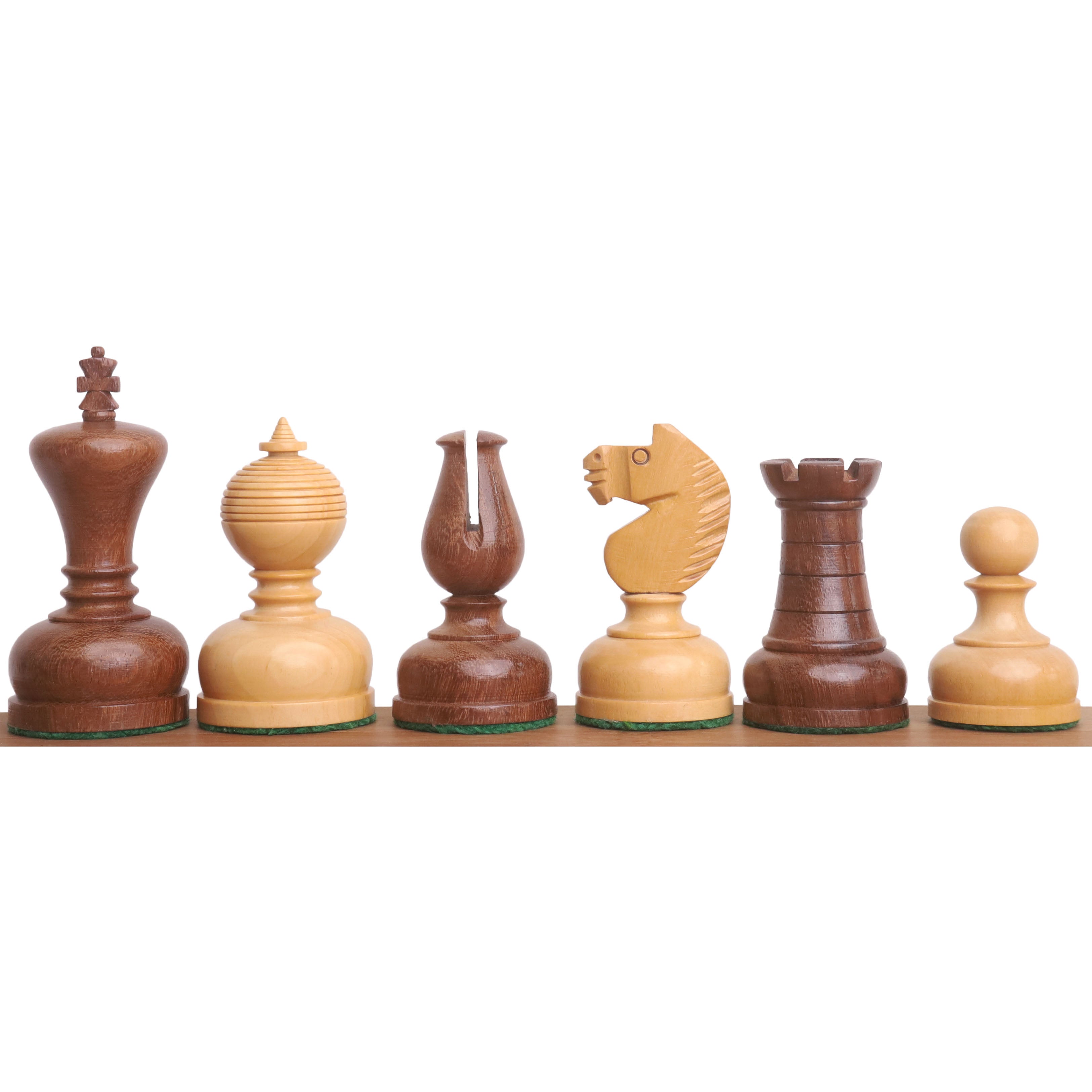 Library Series Staunton 79mm Chess Pieces