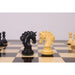 34 piece chessmen set in Ebony and Boxwood